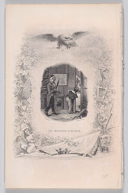 "The Schoolmaster" from The Songs of Béranger