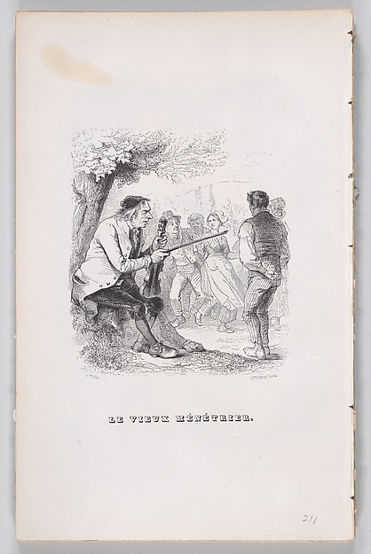 "The Old Minstrel" from The Complete Works of Béranger