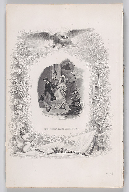 It is No Longer Lisette, from "The Complete Works of Béranger"