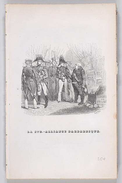 "The Barbaric Holy Alliance" from The Complete Works of Béranger