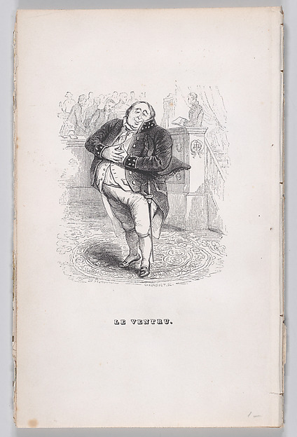 "The Potbellied Man" from The Complete Works of Béranger