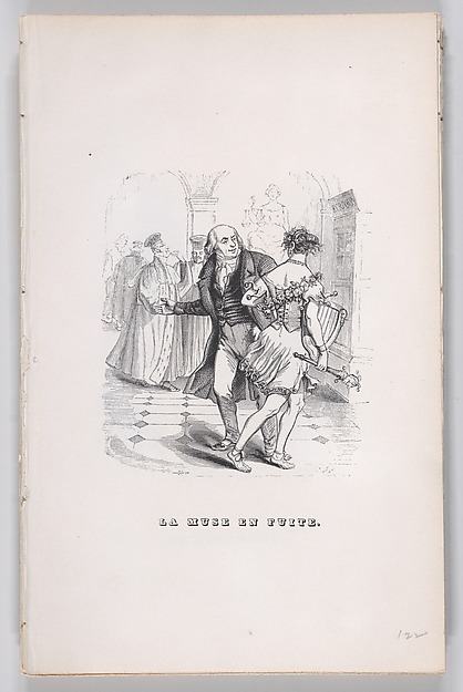 "The Fleeing Muse" from The Complete Works of Béranger