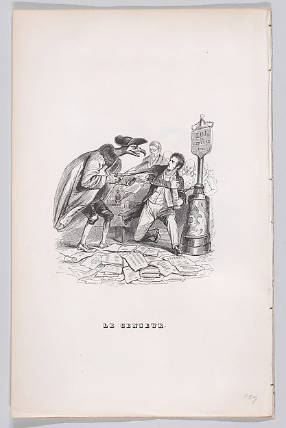 "The Censor" from The Complete Works of Béranger