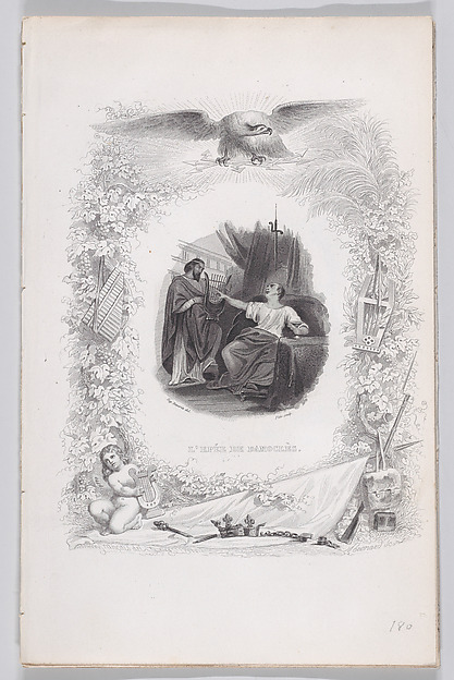 The Sword of Damocles, from "The Songs of Béranger"