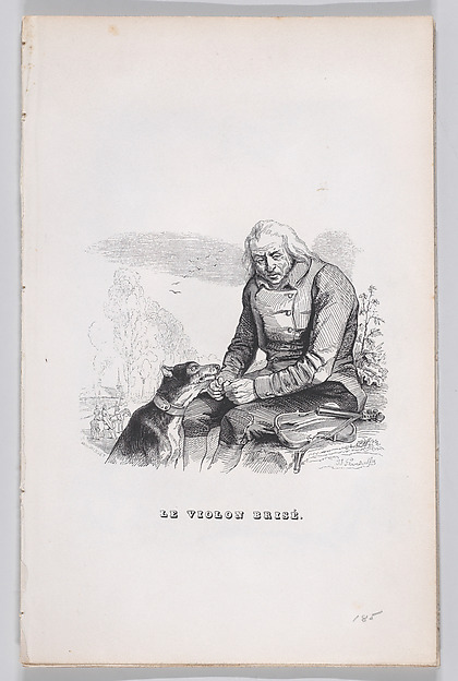 "The Broken Violin" from The Complete Works of Béranger