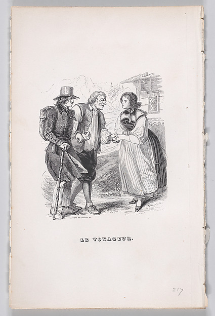 "The Traveler" from The Complete Works of Béranger