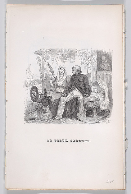 "The Old Sergeant" from The Complete Works of Béranger