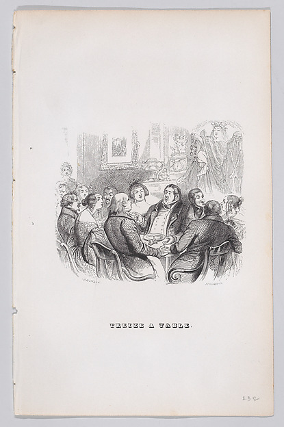 "Thirteen at the Table" from The Complete Works of Béranger