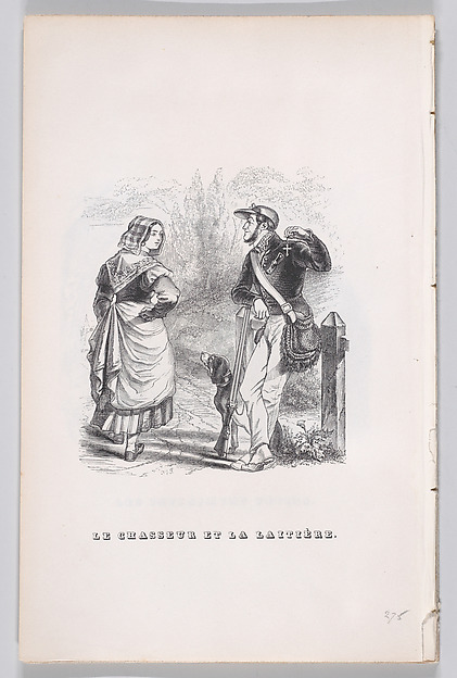 "The Hunter and the Milkmaid" from The Complete Works of Béranger