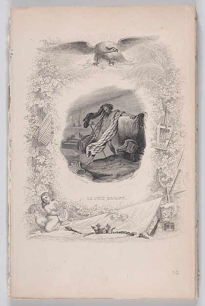 The Wandering Jew, from "The Songs of Béranger"