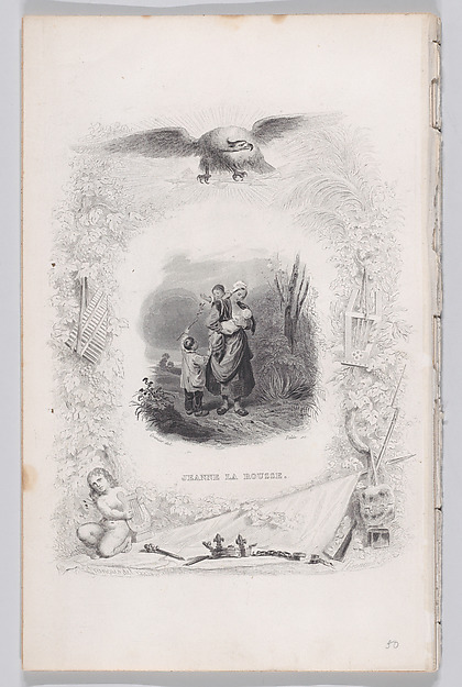 Jeanne, the Redhead, from "The Songs of Béranger"