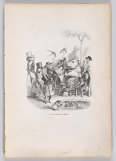"The Beautiful World of the Tuileries" from Scenes from the Private and Public Life of Animals
