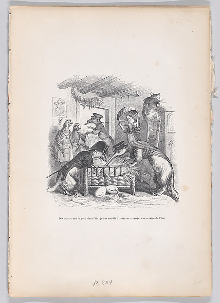 "As soon as I set foot on the island..." from Scenes from the Private and Public Life of Animals