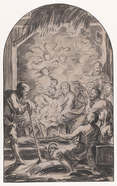 Adoration of the Shepherds by Jan Boeckhorst
