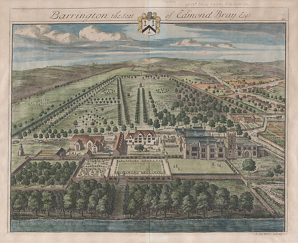 Barrington, The Seat of Edmond Bray, Esq., plate 131 from "The Ancient and Present State of Gloucestershire"