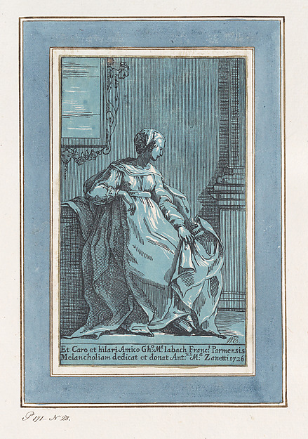 Woman Seated in Room (Melancholy)