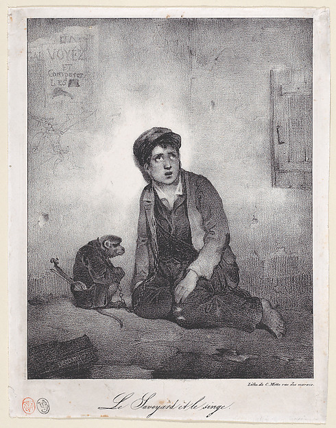 The Boy from Savoy and His Monkey