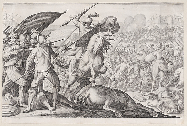 Défaite de la Cavalerie Turque (Defeat of the Turkish Cavalry), from La Vie de Ferdinand Ier de Médicis série appelée aussi Les Batailles des Médicis (The Life of Ferdinand I de'Medici also called The Medici Battles)