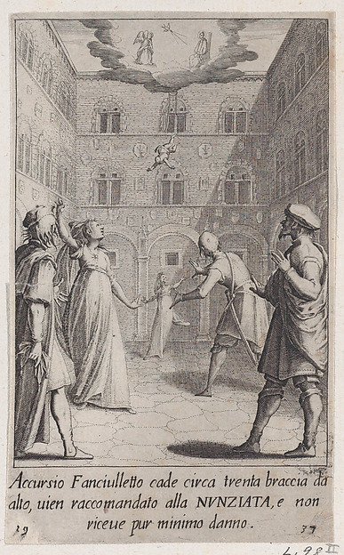 Accursio, from Scelta d'Alcuni Miracoli e Grazie della Santissima Nunziata di Firenze (Selection of Some Miracles and Graces that Occurred in the Church of the Annunziata in Florence)
