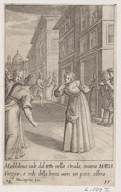 Maddalena, from Scelta d'Alcuni Miracoli e Grazie della Santissima Nunziata di Firenze (Selection of Some Miracles and Graces that Occurred in the Church of the Annunziata in Florence)