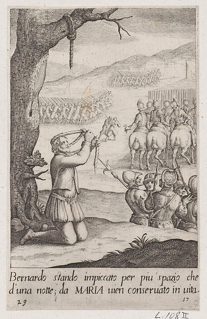 Bernardo, from Scelta d'Alcuni Miracoli e Grazie della Santissima Nunziata di Firenze (Selection of Some Miracles and Graces that Occurred in the Church of the Annunziata in Florence)