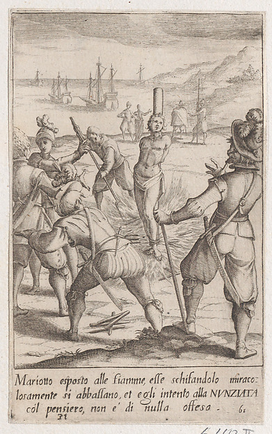 Mariotto, from Scelta d'Alcuni Miracoli e Grazie della Santissima Nunziata di Firenze (Selection of Some Miracles and Graces that Occurred in the Church of the Annunziata in Florence)