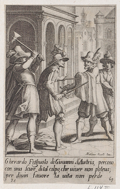 Gherardo, from Scelta d'Alcuni Miracoli e Grazie della Santissima Nunziata di Firenze (Selection of Some Miracles and Graces that Occurred in the Church of the Annunziata in Florence)