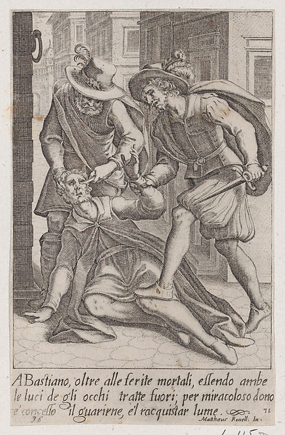 Bastiano, from Scelta d'Alcuni Miracoli e Grazie della Santissima Nunziata di Firenze (Selection of Some Miracles and Graces that Occurred in the Church of the Annunziata in Florence)