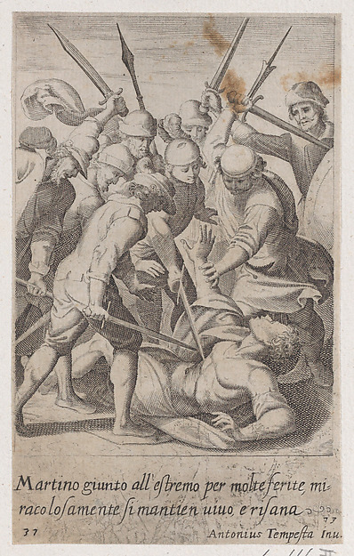 Martino, from Scelta d'Alcuni Miracoli e Grazie della Santissima Nunziata di Firenze (Selection of Some Miracles and Graces that Occurred in the Church of the Annunziata in Florence)