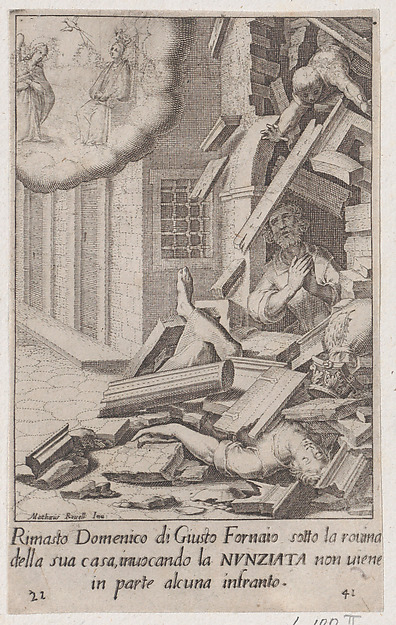 Domenico di Giusto, from Scelta d'Alcuni Miracoli e Grazie della Santissima Nunziata di Firenze (Selection of Some Miracles and Graces that Occurred in the Church of the Annunziata in Florence)