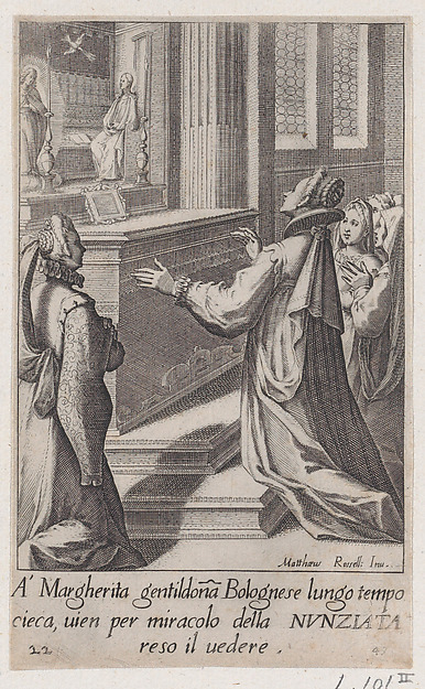 Margherita, from Scelta d'Alcuni Miracoli e Grazie della Santissima Nunziata di Firenze (Selection of Some Miracles and Graces that Occurred in the Church of the Annunziata in Florence)