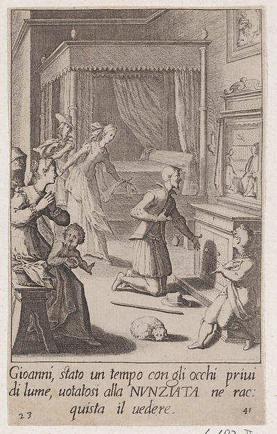Gioanni, from Scelta d'Alcuni Miracoli e Grazie della Santissima Nunziata di Firenze (Selection of Some Miracles and Graces that Occurred in the Church of the Annunziata in Florence)