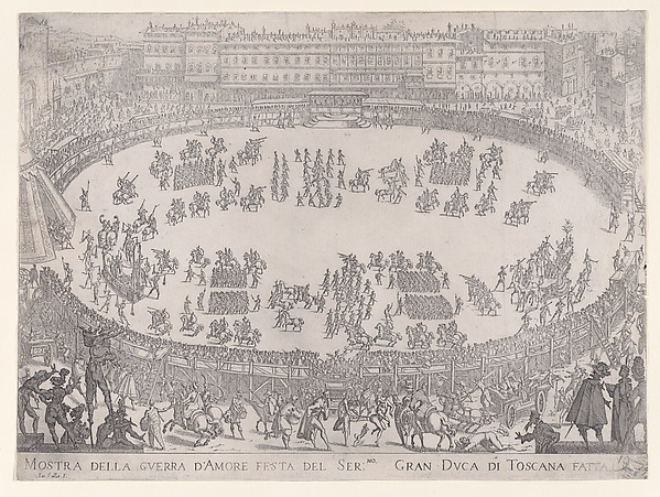 Le Défilé Entrée des Chars de l'Afrique et de l'Aise (The Entrance Parade of the Chariots of Africa and Asia), from La Guerre d'Amour (Guerra d'Amore) (War of Love)