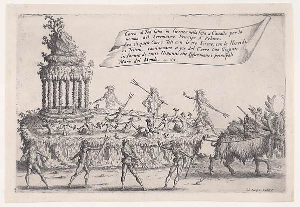 Le Char de Thétis (The Chariot of Thetis), from Guerre de Beauté (Guerra di Bellezza) (War of Beauty)