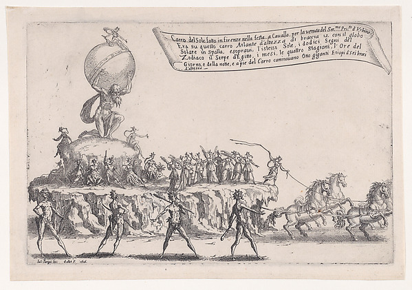 Le Char du Soleil (The Chariot of Sun), from Guerre de Beauté (Guerra di Bellezza) (War of Beauty)