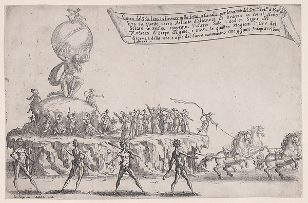 Le Char du Soleil (The Chariot of Sun), from Guerre de Beauté (Guerra di Bellezza) (War of Beauty)