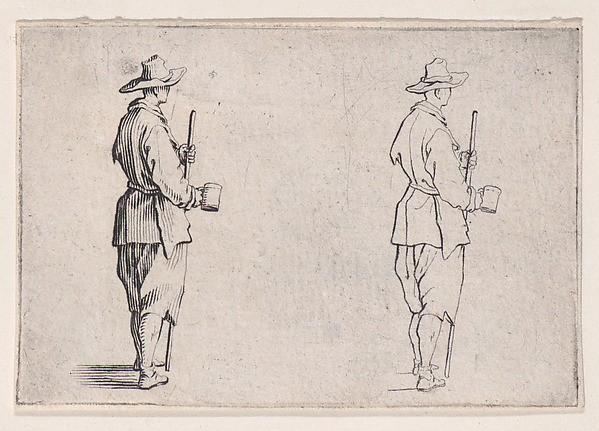 Le Paysan Tenant un Gobelet (The Peasant Holding a Cup), from Les Caprices Series A, The Florence Set