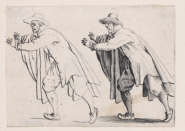 L'Homme Qui Court (The Running Man), from Les Caprices Series A, The Florence Set