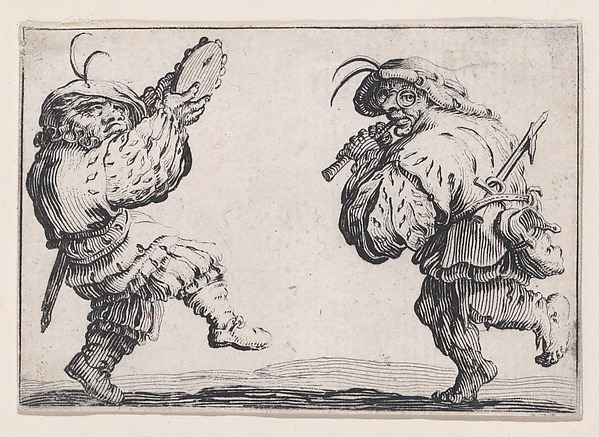 Les Danseurs a la Flute et au Tambourin (Dancers with the Flute and the Tambourine), from Les Caprices Series A, The Florence Set