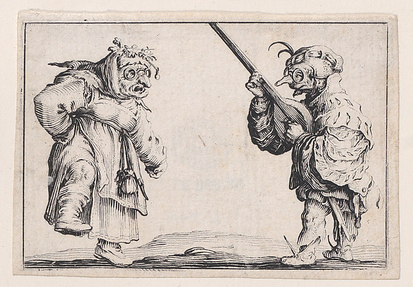 Les Danseurs Au Luth (The Dancers with a Lute), from Les Caprices Series A, The Florence Set