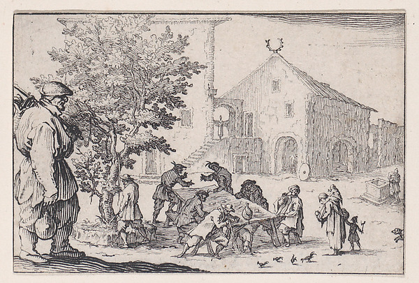 L'Auberge (The Inn), from Les Caprices Series A, The Florence Set