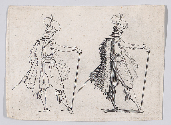 Copy of Le Gentilhomme a la Grande Canne (The Gentleman with the Large Cane), from "Les Caprices"