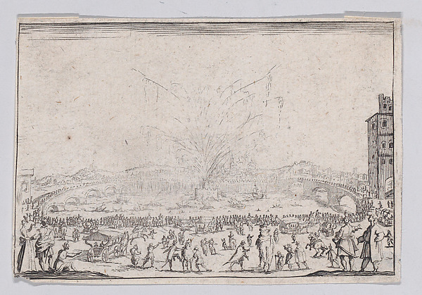 Reverse Copy of Le Feu d'Artifice sur l'Arno (Fireworks on the Arno), from "Les Caprices"