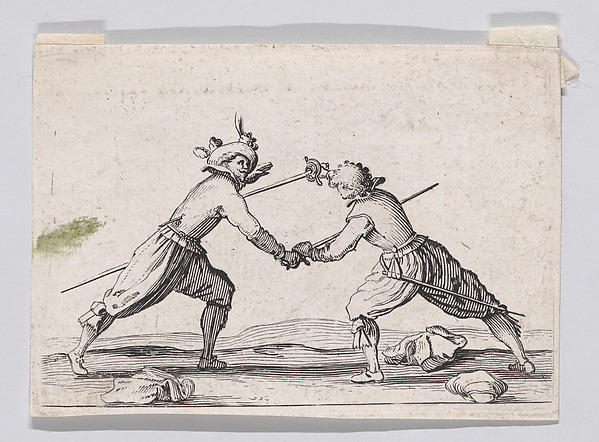Copy of Le Duel a L'Épée (The Duel with Swords), from "Les Caprices"