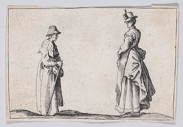 Copy of Deux Femmes de Profil (Two Women in Profile), from "Les Caprices"
