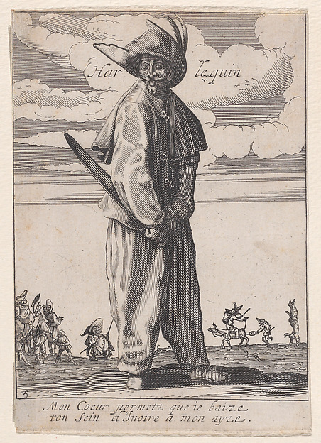 Le Zani ou Scapin, from "Les Trois Pantalons pièces appélees Les Trois Acteurs" (The Three Pants also called the Three Actors)