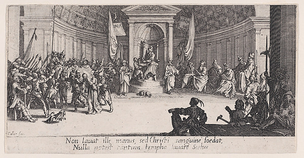 La Condamnation a Mort (The Condemnation to Death), from "La Grande Passion" (The Large Passion)