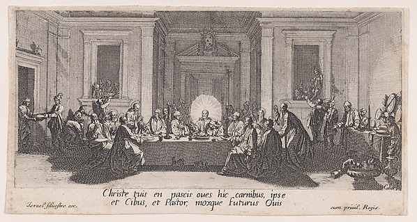 La Cêne (The Last Supper), from La Grande Passion (The Large Passion)