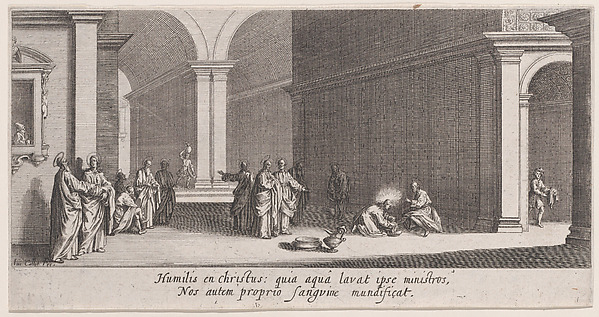 Le Lavement des Pieds (The Washing of the Feet), from "La Grande Passion" (The Large Passion)