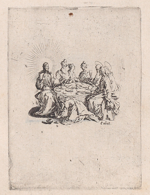 Le Repas Chez le Pharisien (The Meal at the Home of the Pharisee), from Les Quatre Banquets (The Four Feasts)